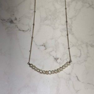 New in Box Freshwater Pearl Bar Necklace
